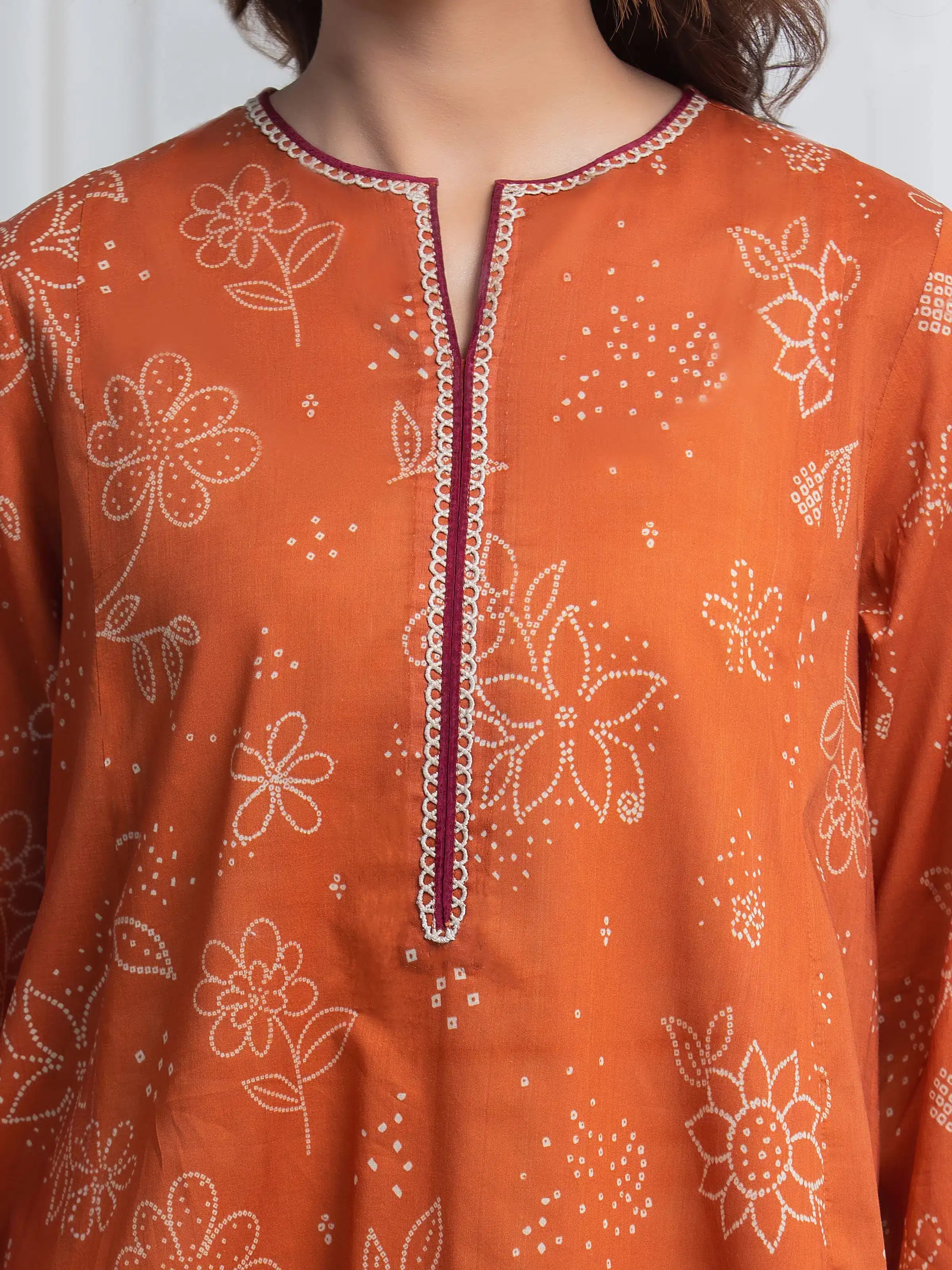 edenrobe Allure Lawn Unstitched Printed 3Pc Suit EWU6A1-36868