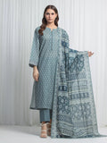 edenrobe Allure Lawn Unstitched Printed 3Pc Suit EWU6A1-36869