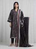 edenrobe Allure Unstitched Printed Khaddar 3Pc Suit EWU6A3-37009