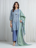 edenrobe Allure Unstitched Printed Khaddar 3Pc Suit EWU6A3-37027
