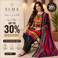 3 Pcs Women's Stitched Lawn Printed Suit