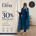 Mystic Glaze - 3 Piece Embroidered Lawn Cotton Suit