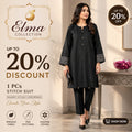 1 Pc Women's Stitched Lawn Plain Shirt