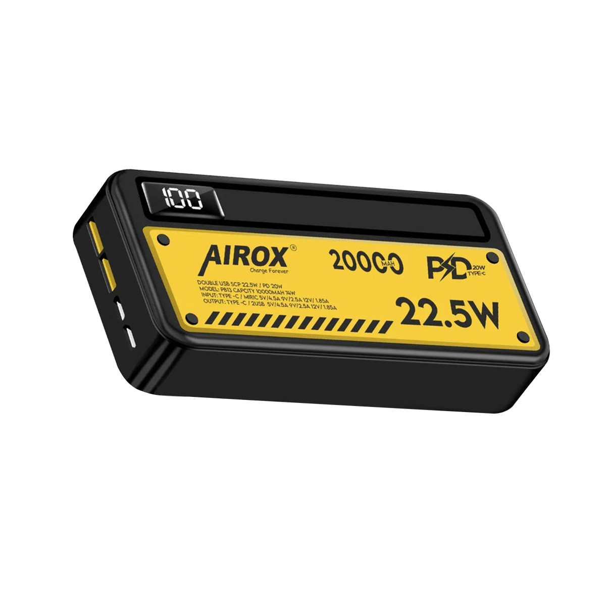 PB13 20000mAh 22.5 Watt Powerbank