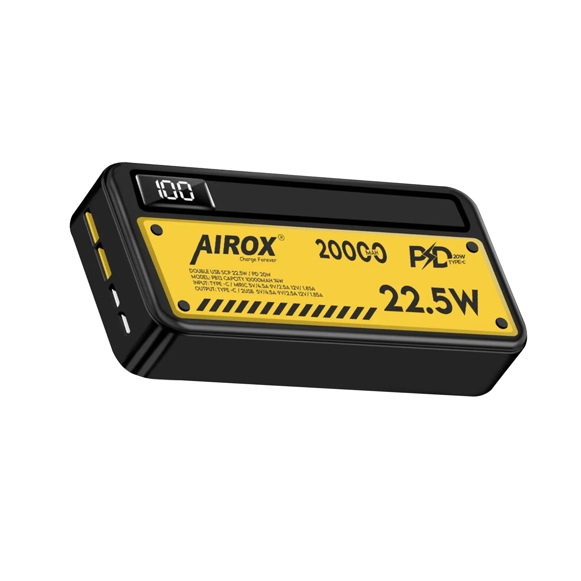 PB13 20000mAh 22.5 Watt Powerbank