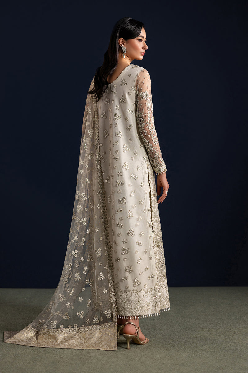 Baroque Exclusive Formal Embroidered Net Unstitched 3Pc UF-4448