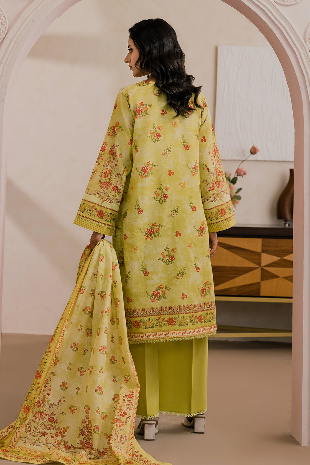 Zellbury Summer Printed Lawn Unstitched 3Pc Suit WUS26X31134