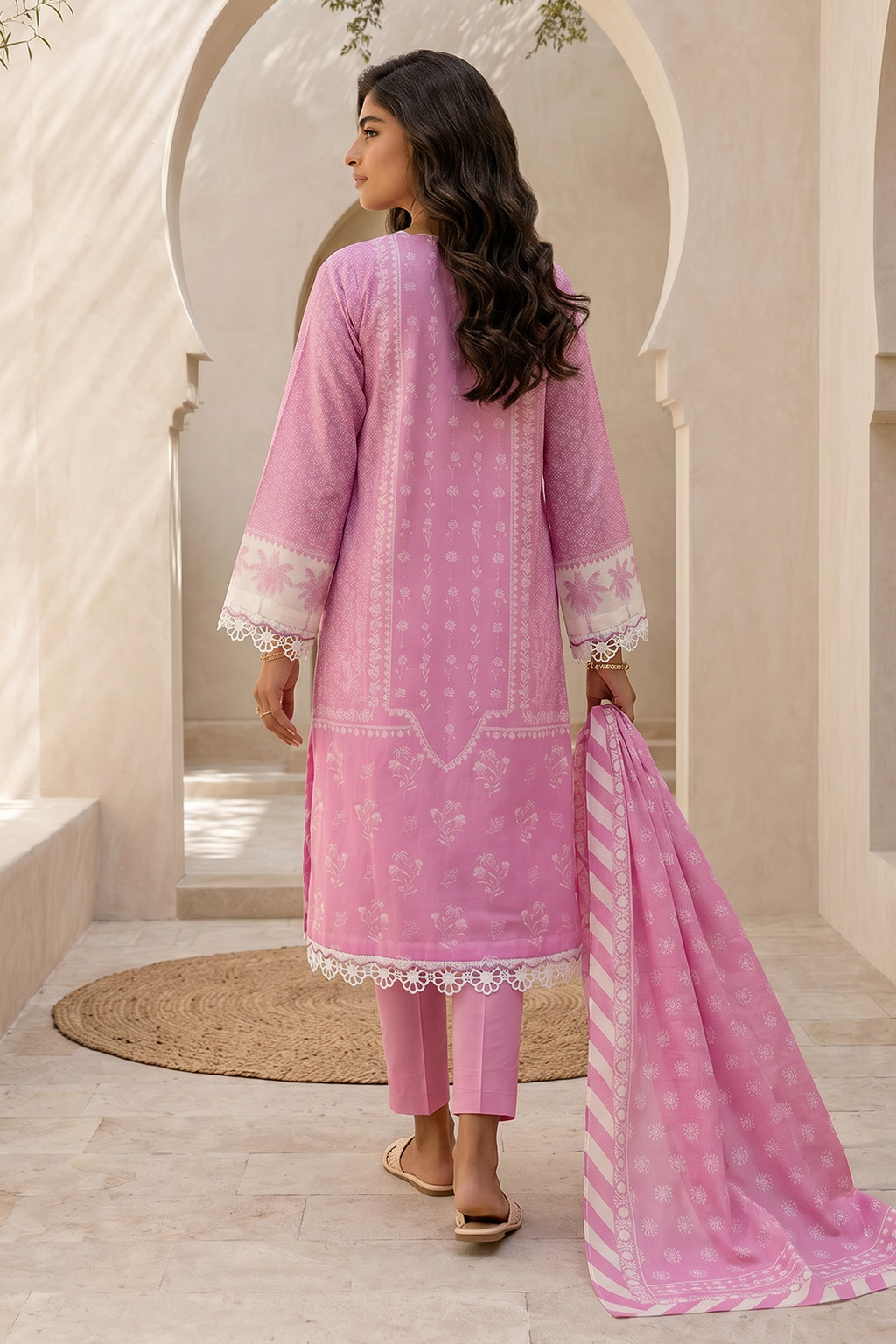 Zellbury Summer Printed Lawn Unstitched 3Pc Suit WUS26X38059