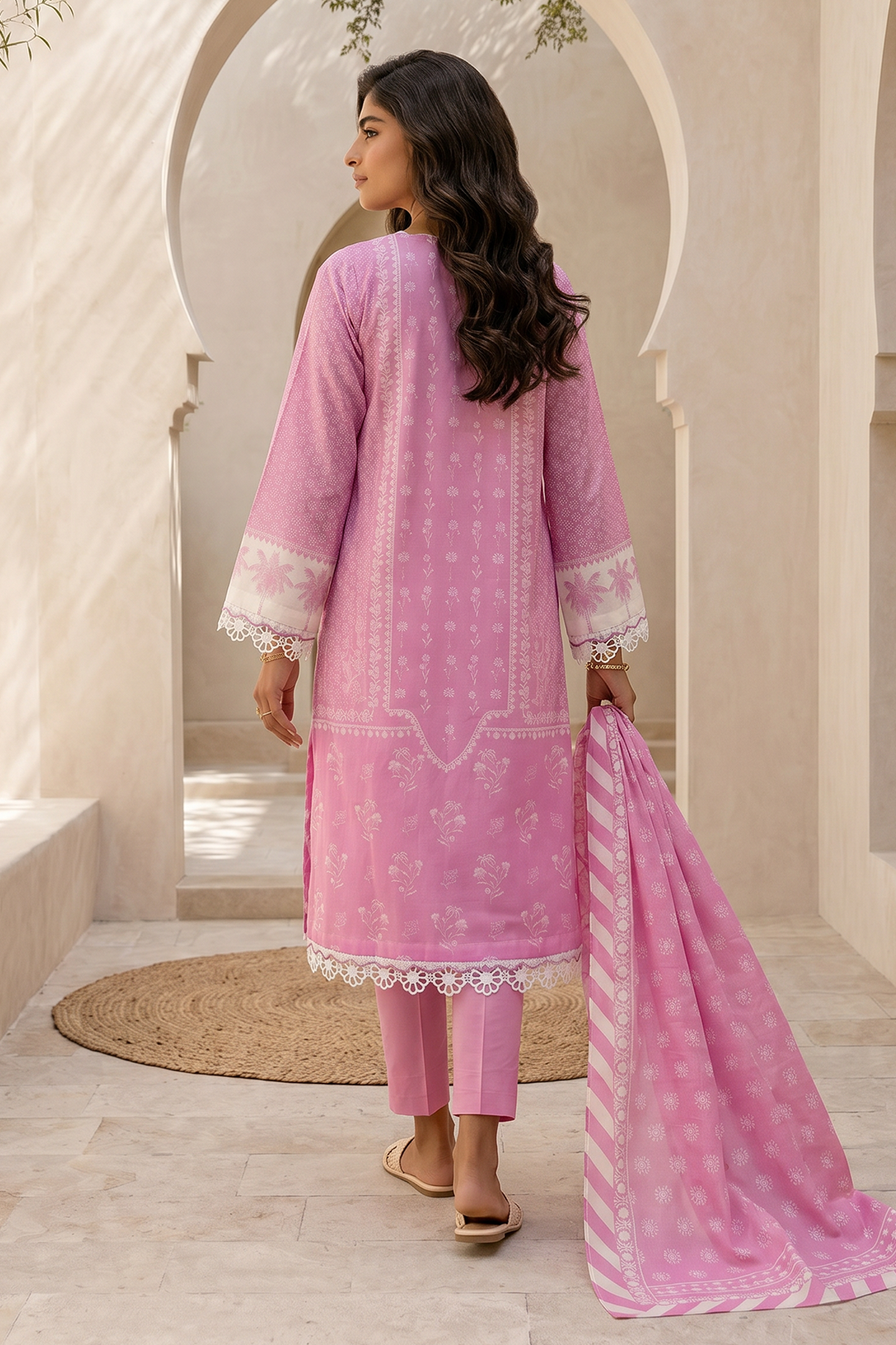 Zellbury Summer Printed Lawn Unstitched 3Pc Suit WUS26X38059