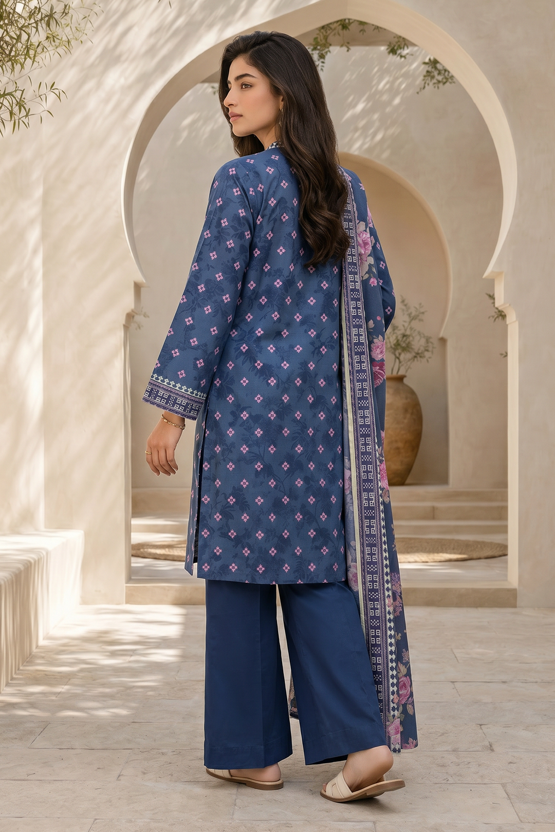 Zellbury Summer Printed Lawn Unstitched 3Pc Suit WUS26X38060
