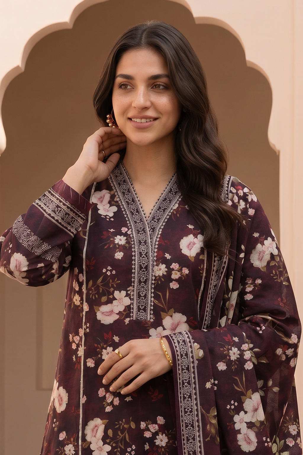 Zellbury Summer Printed Lawn Unstitched 3Pc Suit WUS26X38067