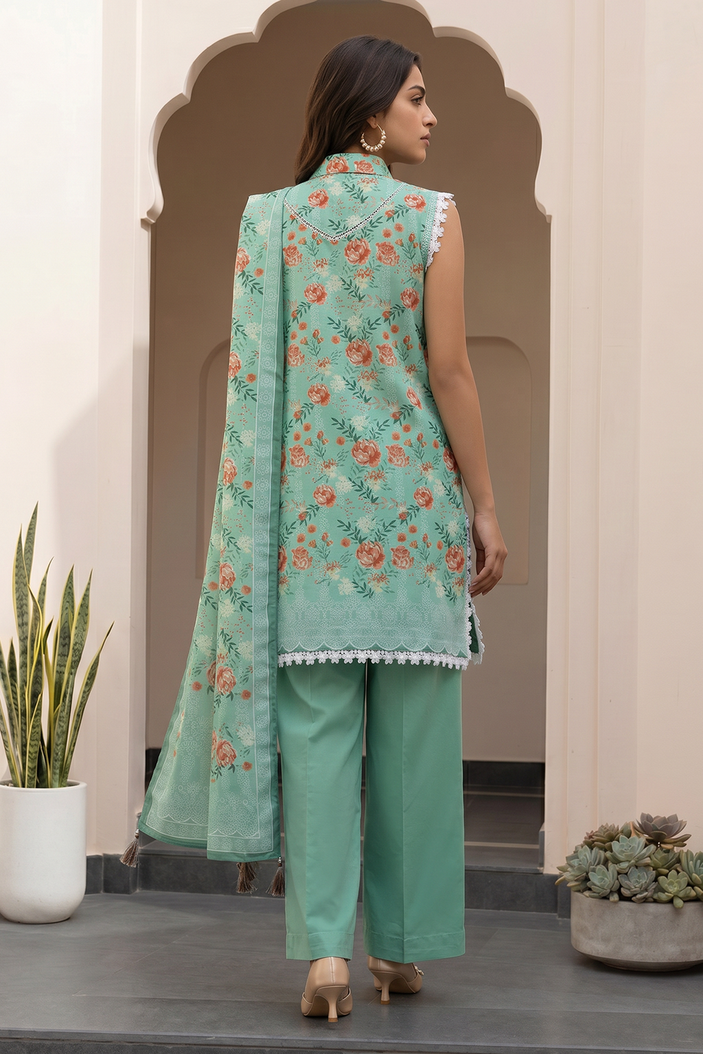 Zellbury Summer Printed Lawn Unstitched 3Pc Suit WUS26X38069