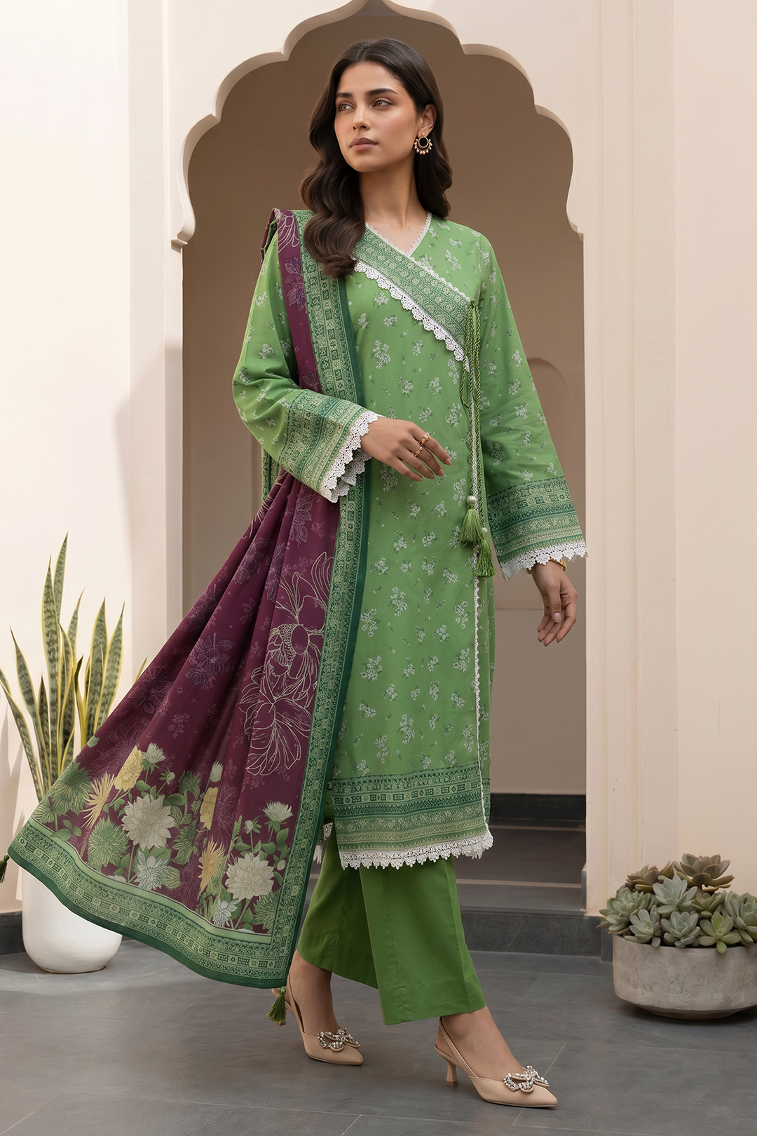 Zellbury Summer Printed Lawn Unstitched 3Pc Suit WUS26X38110