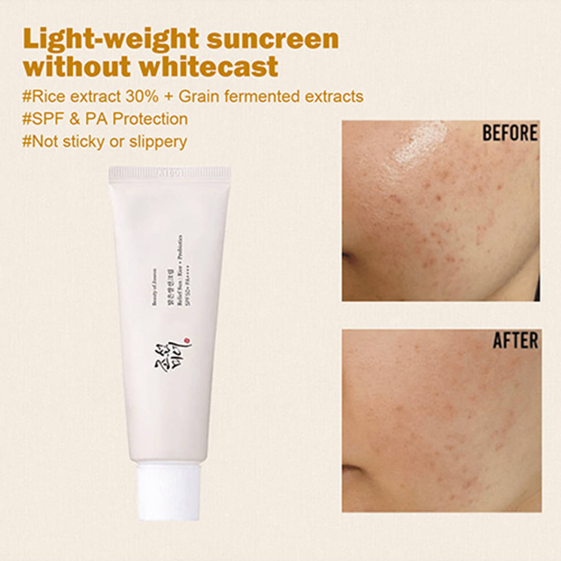 Beauty of Joseon Relief Sun Rice + Probiotics SPF50+