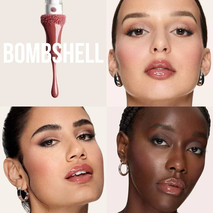 Huda Beauty Faux Filler Shiny Lip Gloss