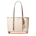 Michael Kors Jet Set Top-Zip Tote Bag, Rose Gold