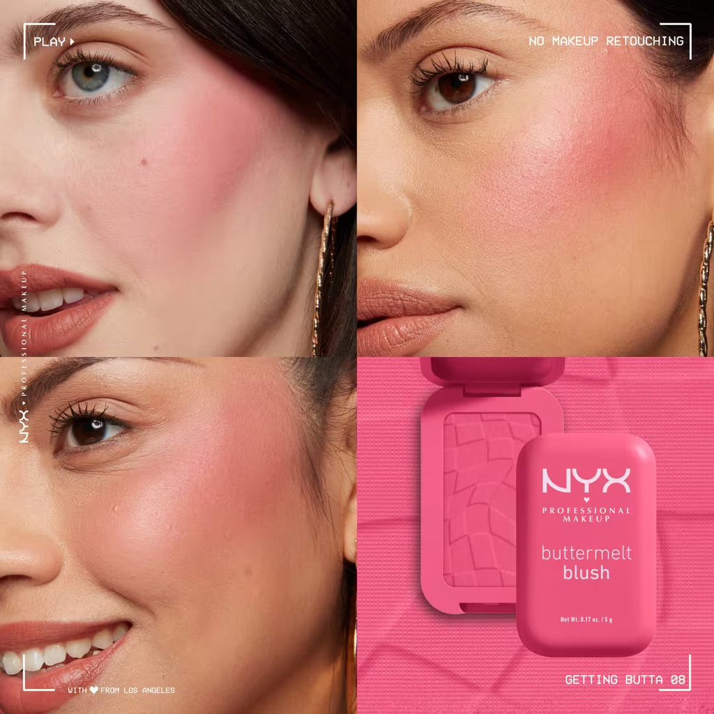 NYX Buttermelt Pressed Powder Blush