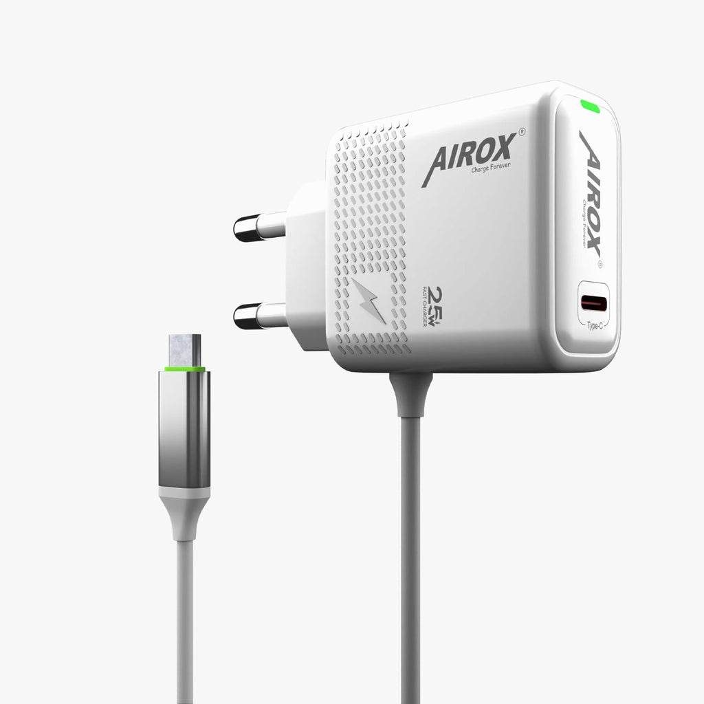 Airox CH37 Pro Type-C PD Charger - 25W Fast Charging