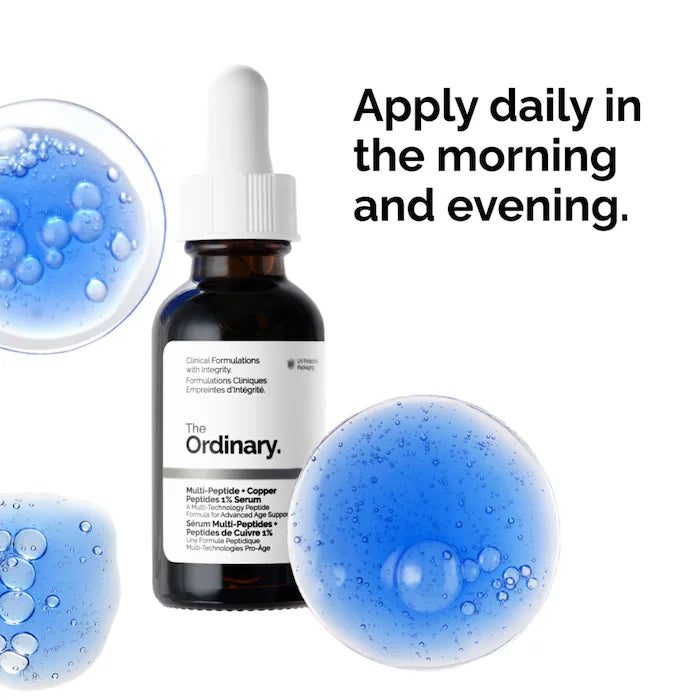 The Ordinary Multi-Peptide + Copper Peptides 1% Serum