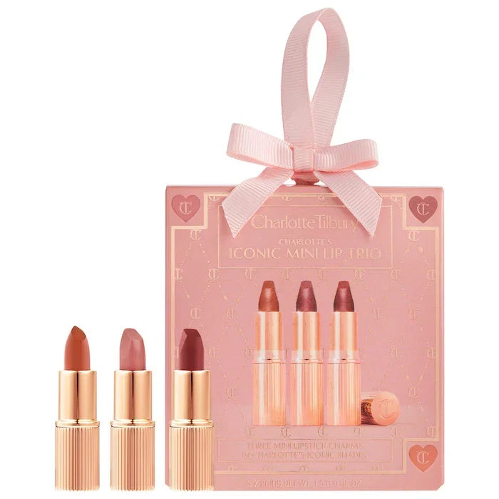 Charlotte Tilbury Iconic Mini Lipstick Trio