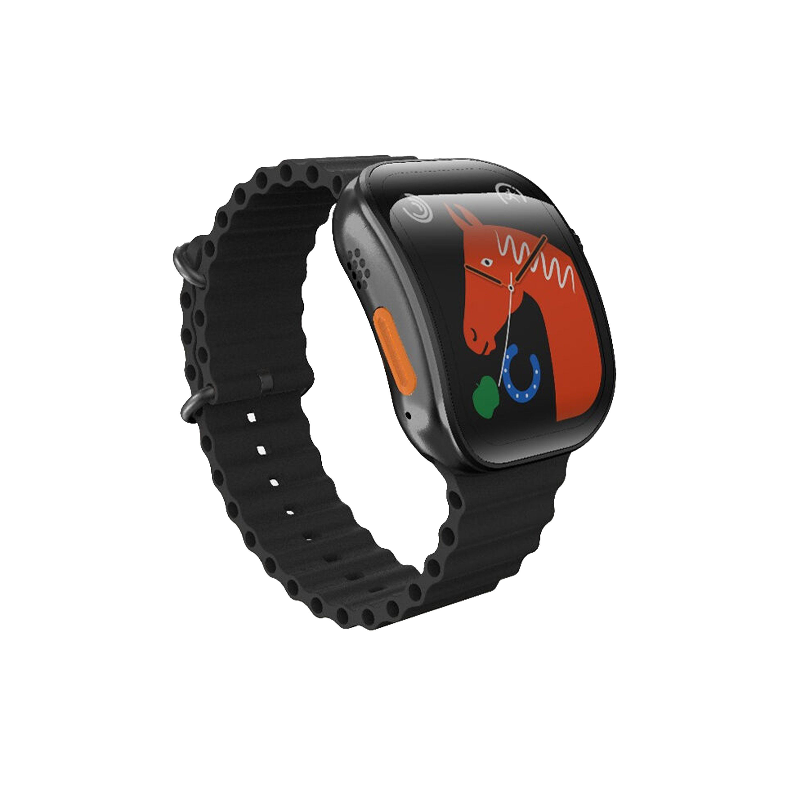 W3 Curve LED Smart Watch